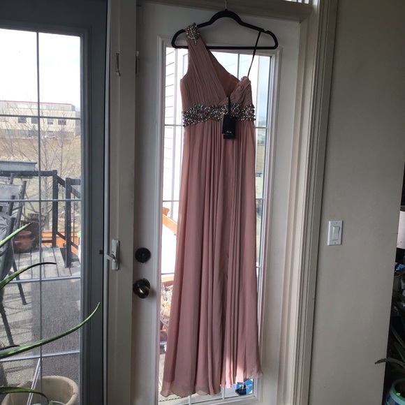 Jadore Beaded Prom Dress Size 4 - Picture 5 of 9